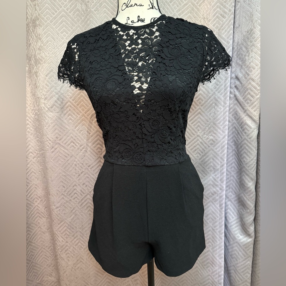 Dynamite Lace Romper